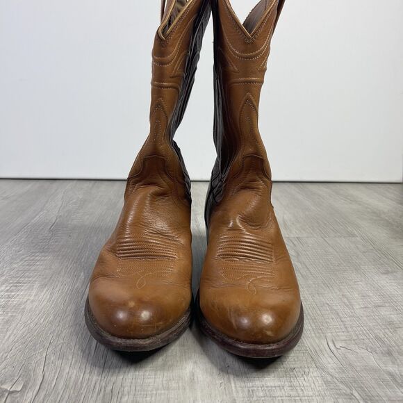 Tecovas The Cartwright 11.5 EE Wide Hazelnut Handmade Calf Cowhide Cowboy Boot K - Picture 2 of 11